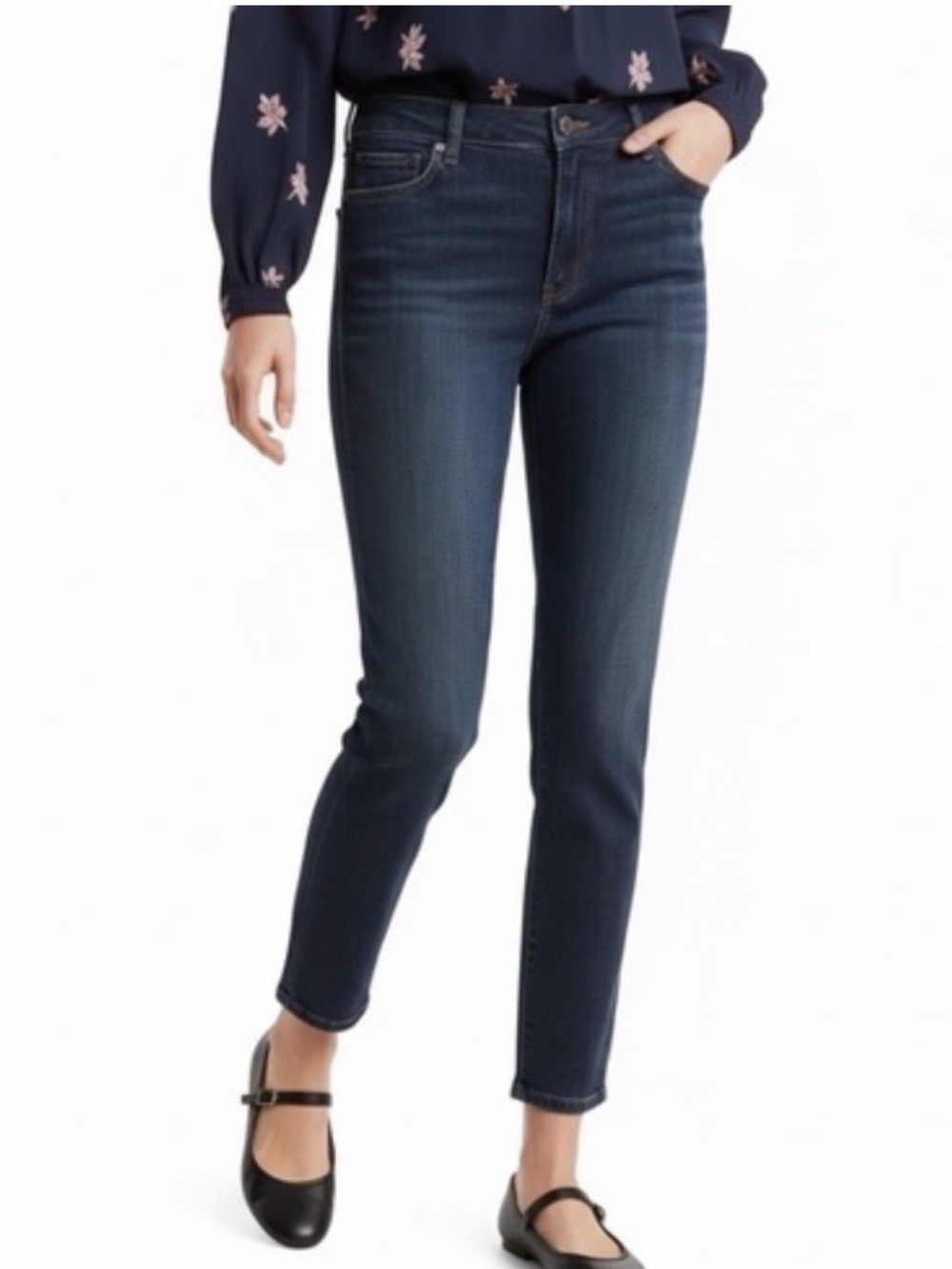 KUT from the Kloth Katy High Rise Ankle Jeans Sz 6